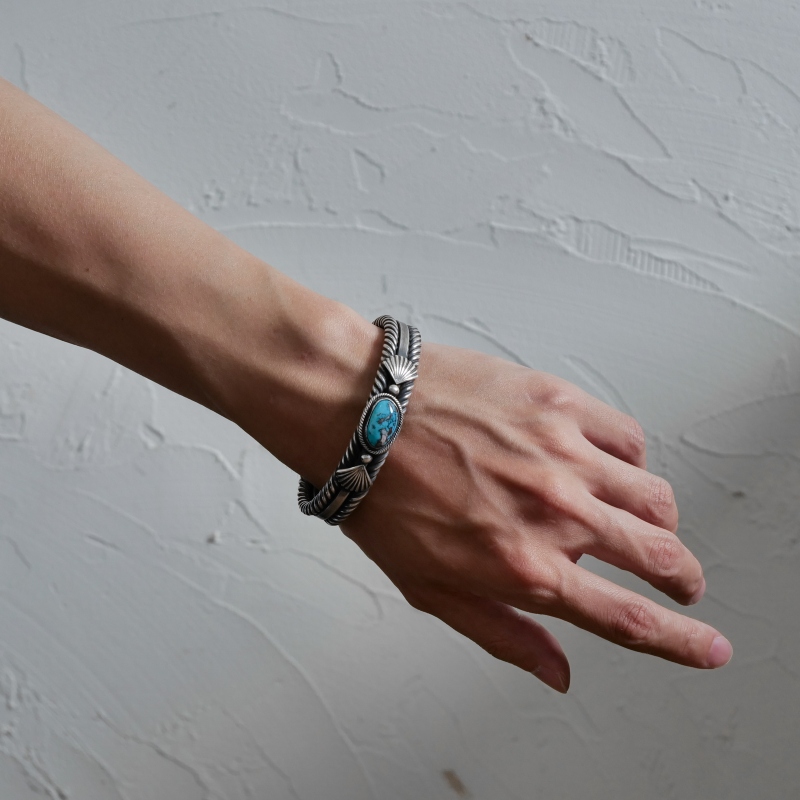 スティーブアルビソ モレンシターコイズケーブルバングル スティーブ