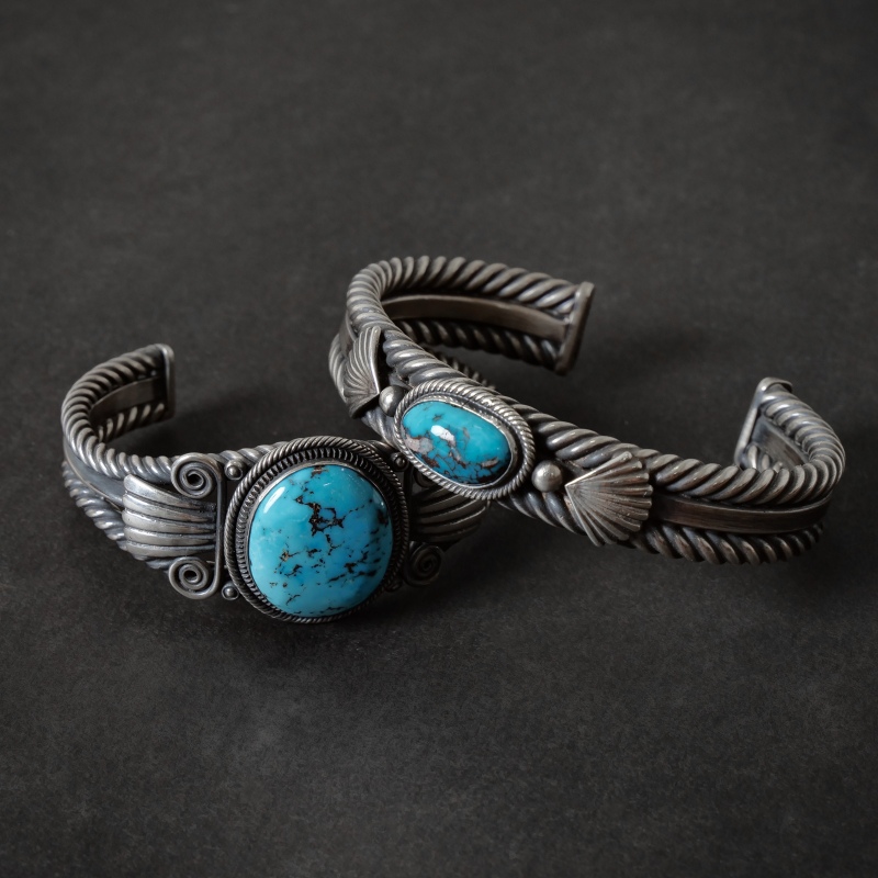 131mm スティーブアルビソ キングマン バングル｜マライカ公式通販