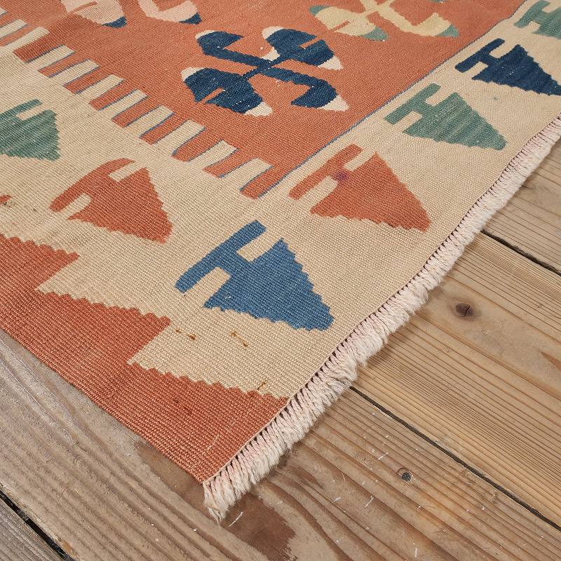 トルコ オールドキリム 112cm×170cm ラグマット｜マライカ公式通販