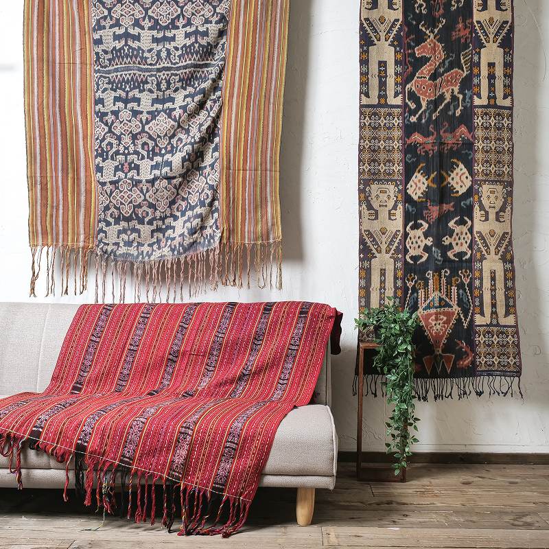 NEW インドネシア伝統のテキスタイル