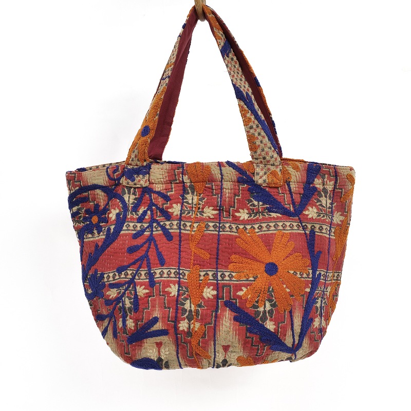 グドゥリー×アリ刺繍トートバッグ｜マライカ公式通販