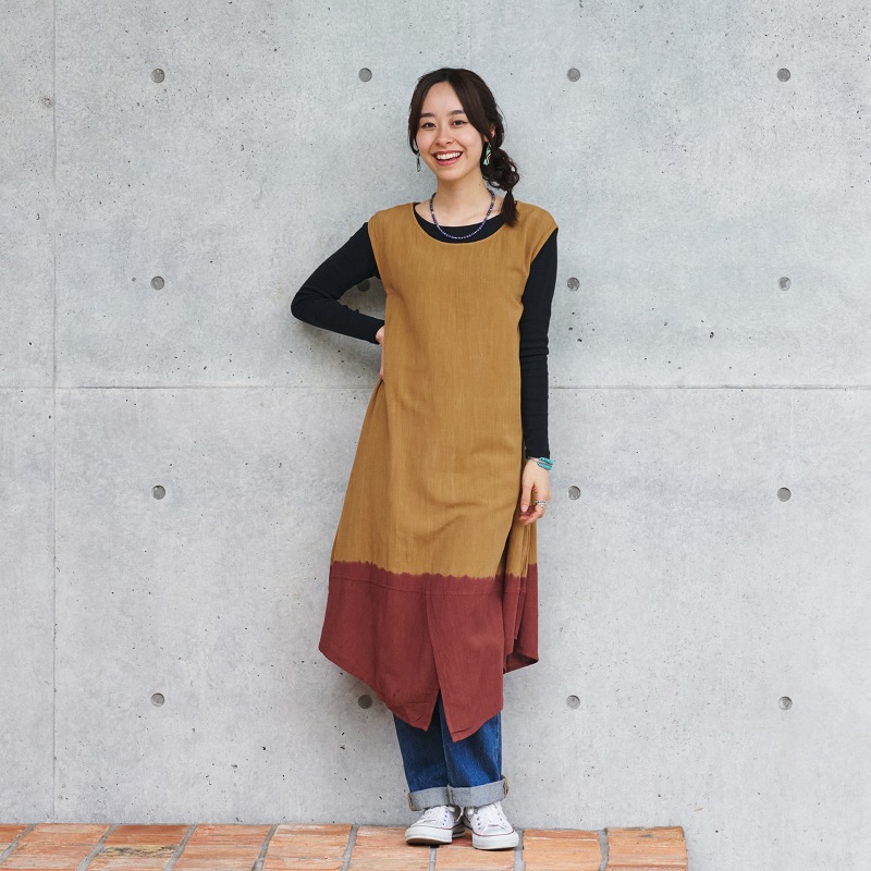 ムームーワンピース NEW リラックス感のある着心地のムームーワンピース