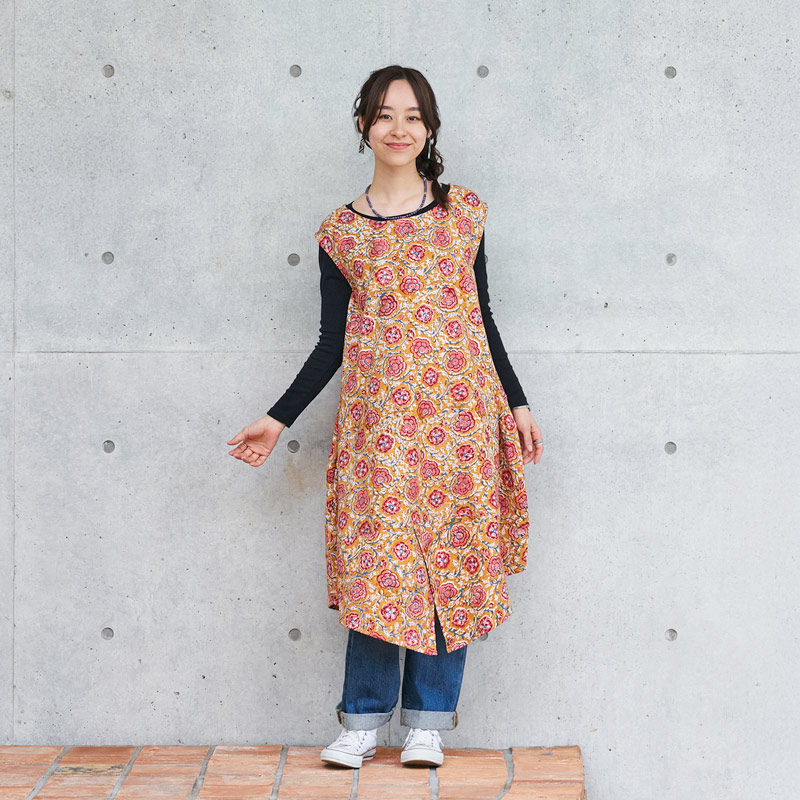 NEW リラックス感のある着心地のムームーワンピース