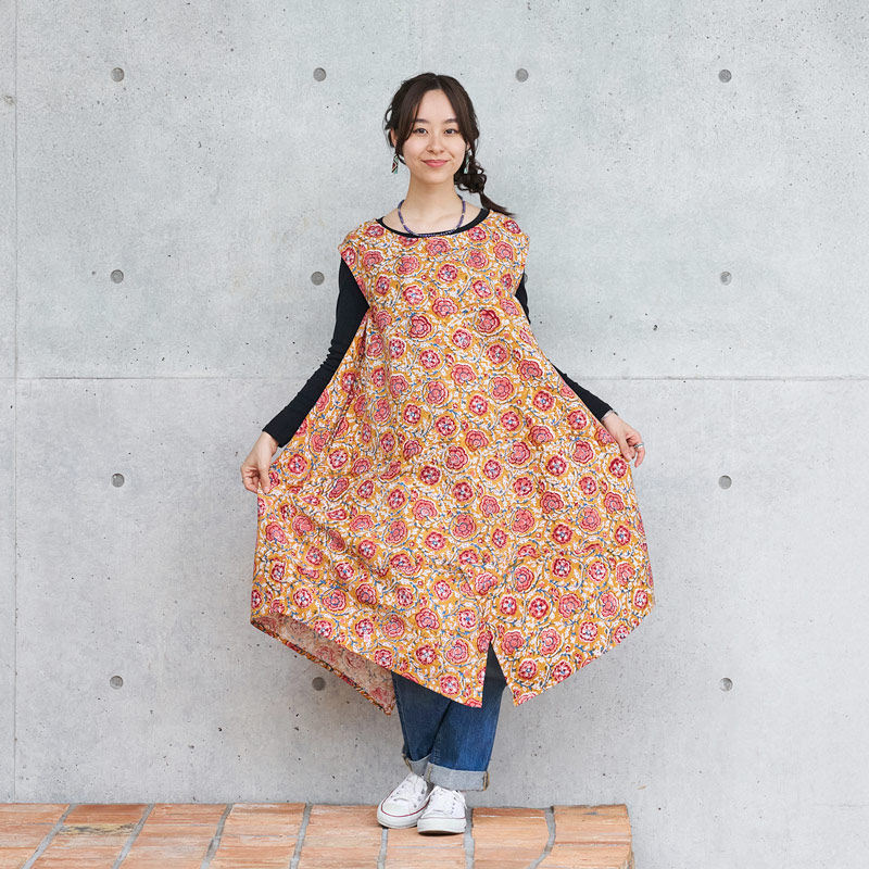 ムームー　PARADISE BAY フラワープリント ムームー PARADISE BAY フラワープリント