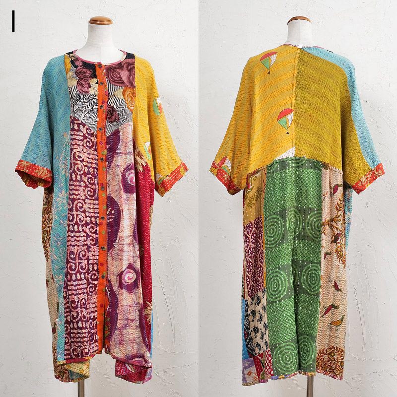 薄手コットングドゥリーロングコート ｜マライカ公式通販