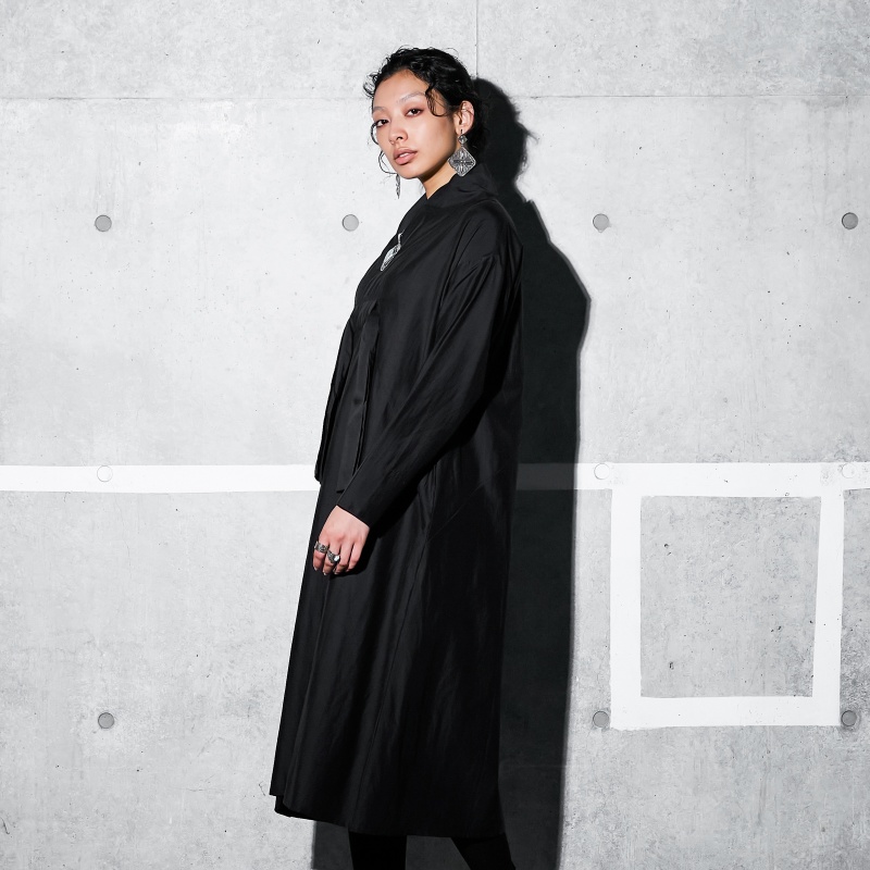 コットンシルクショールワンピース｜マライカ公式通販