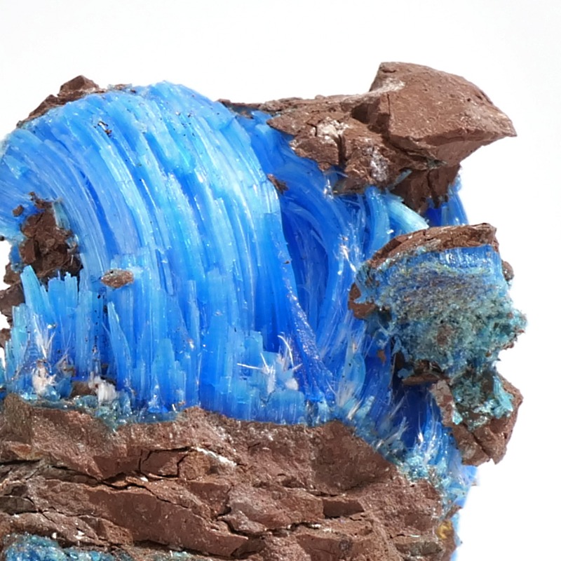 アメリカ・アリゾナ州プラネット鉱山 カルカンサイト原石＜BOOK掲載品