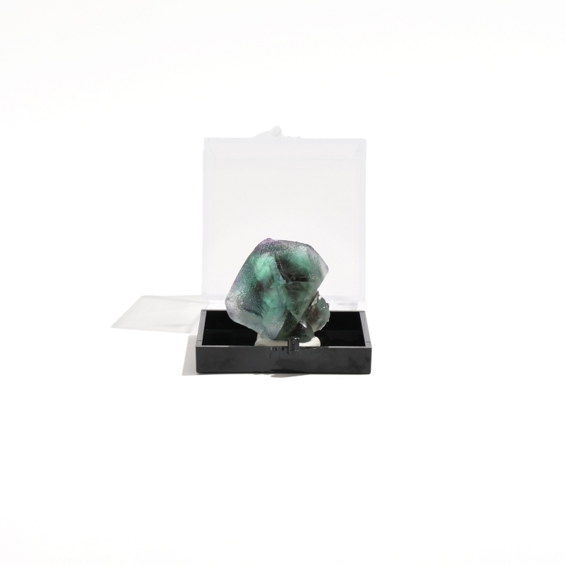 【超自然的色彩】キューブフローライト　エロンゴ　ナミビア ナミビア・エロンゴ鉱山 フローライト原石 〈ケース付き〉＜BOOK