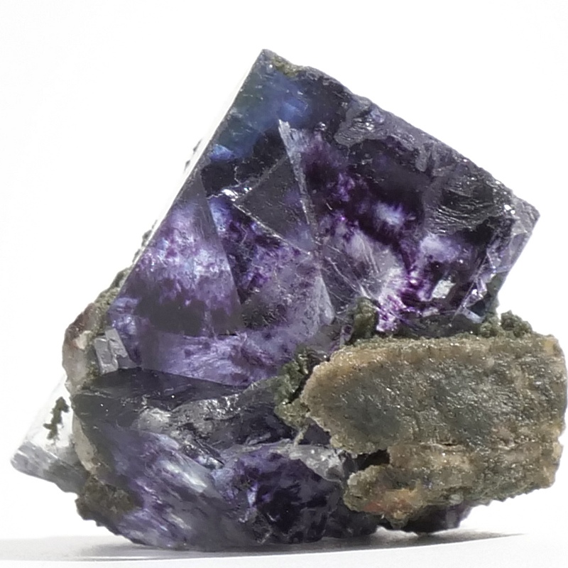 中国・湖南省 ヤオガンシャン産 フローライト原石＜BOOK掲載品