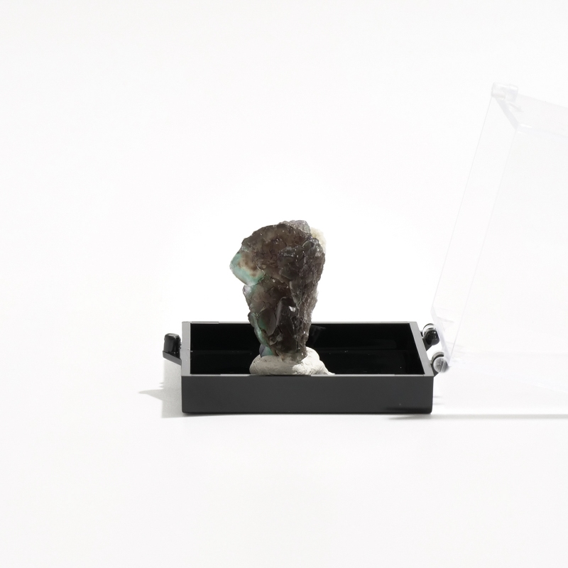 ゲルマニウム鉱石 ころころローラー ナミビア・エロンゴ鉱山 フローライト原石 〈ケース付き