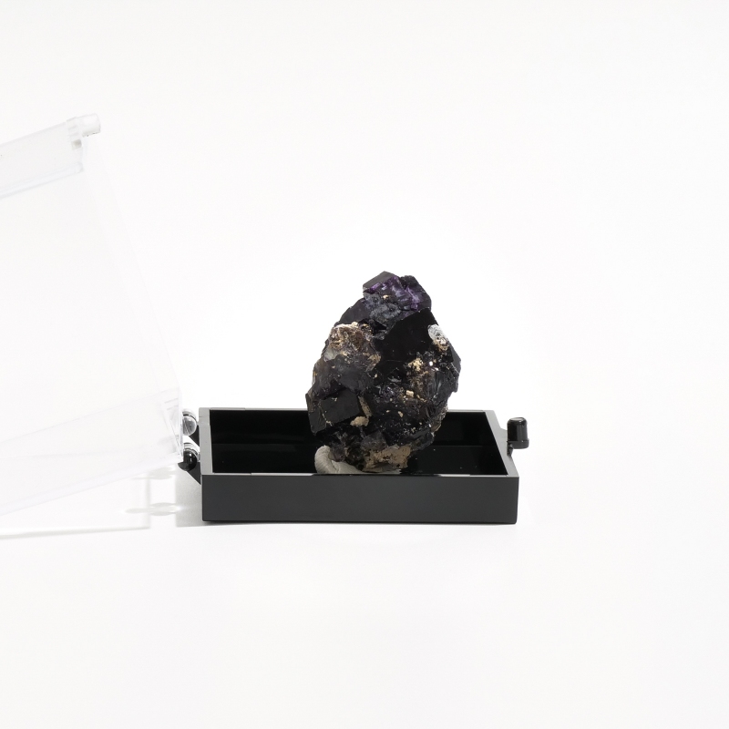 【D179】ナミビア オコルス フローライト 鉱物 標本 原石 ナミビア・オコルス鉱山 フローライト原石 〈ケース付き〉｜マライカ