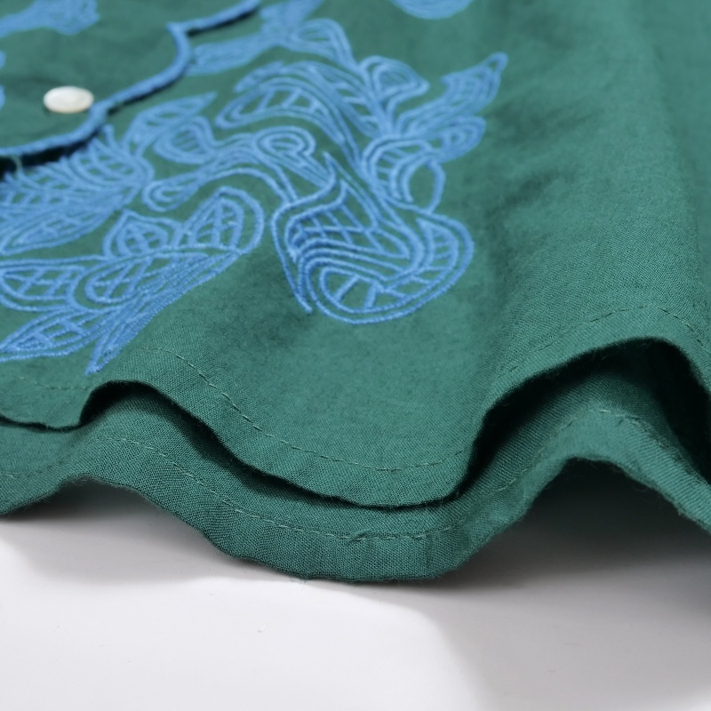 フラワー刺繍前あきワンピース｜マライカ公式通販