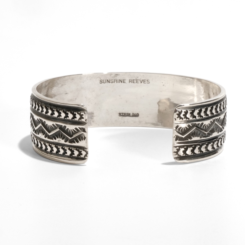 143mm サンシャインリーブス スタンプワーク バングル｜マライカ公式通販