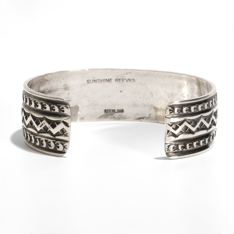 143mm サンシャインリーブス スタンプワーク バングル｜マライカ公式通販