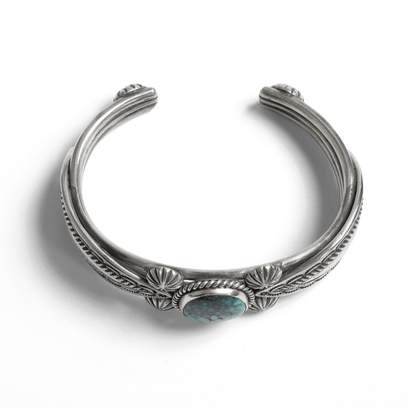 145mm ペリーショーティ ローンマウンテン×コインシルバー バングル