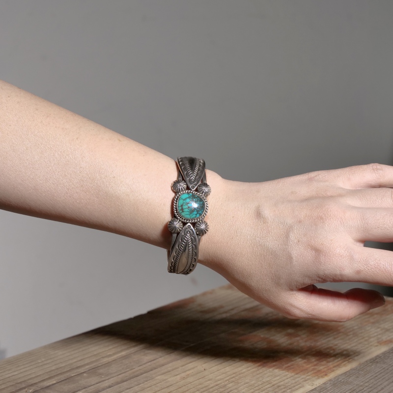 145mm ペリーショーティ ローンマウンテン×コインシルバー バングル