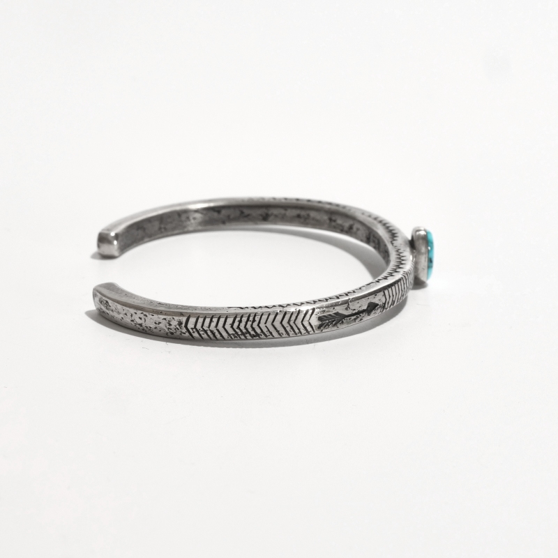 155mm ファルコントレーディング アパッチブルー コインシルバー