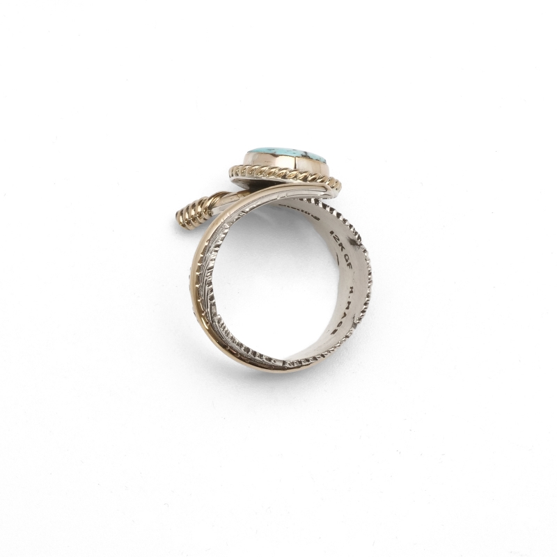 17号 ハーヴィーメイス 12KGFベゼル×キングマン フェザーリング