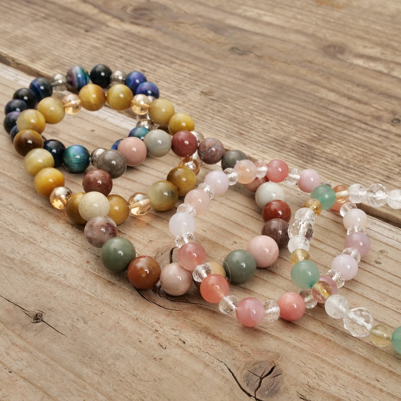 塩原瑪瑙 ソルトソースアゲート ブレスレット【メール便可】｜マライカ