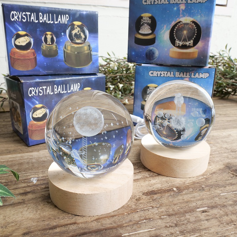 3Dクリスタルボール｜マライカ公式通販