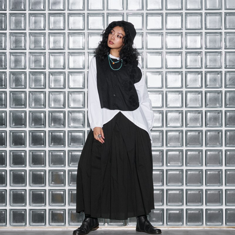 ニットコンビジグザグスカート｜マライカ公式通販