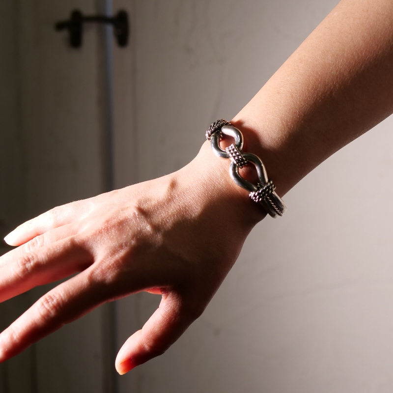 ◇sizeS・太 スティーブアルビソ ホースウィスパラー バングル