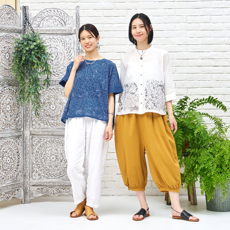 ドリー刺繍プルオーバー 【メール便可】｜マライカ公式通販