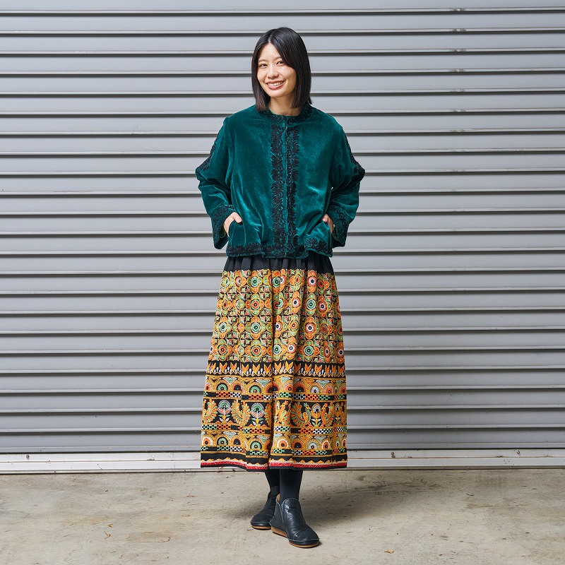 予約販売】 別珍刺繍ジャケット 11月入荷予定｜マライカ公式通販