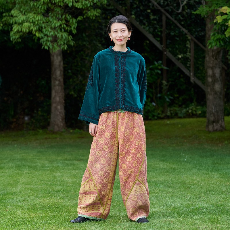 予約販売】 別珍刺繍ジャケット 11月入荷予定｜マライカ公式通販