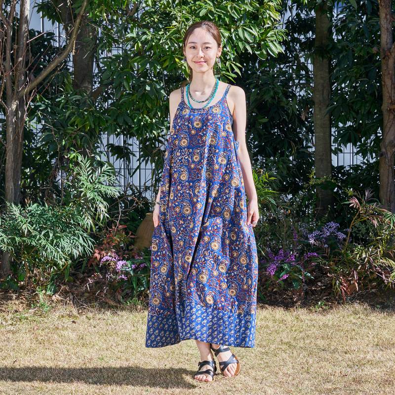 花プリントキャミワンピース 【メール便可】｜マライカ公式通販
