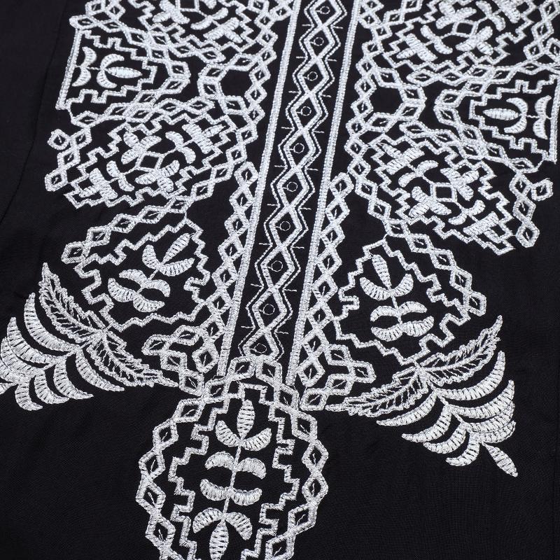 ザリ刺繍ノースリーブワンピース｜マライカ公式通販