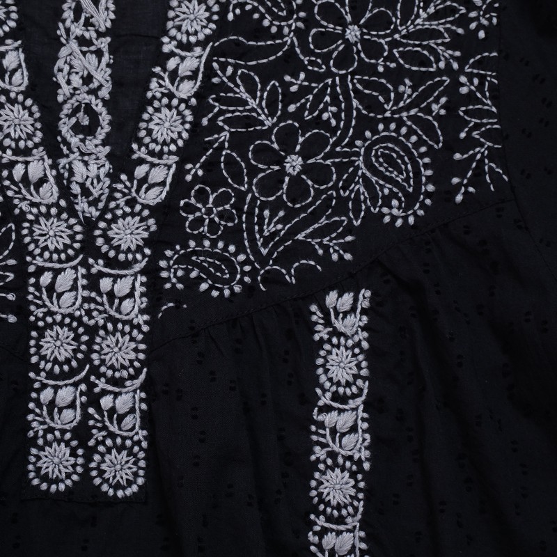 ラクノウ刺繍チュニックプルオーバー｜マライカ公式通販